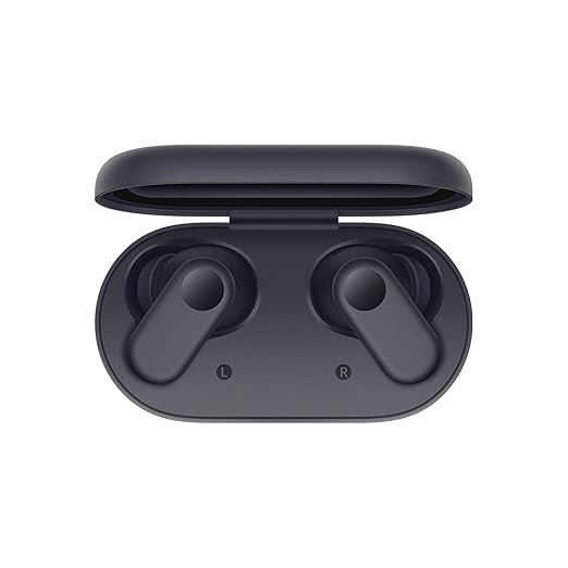 Black Nord Buds 2r TWS Earbuds | 38H Battery, IP55 Dust & Water Resistance, 4-Mic Calling Clarity